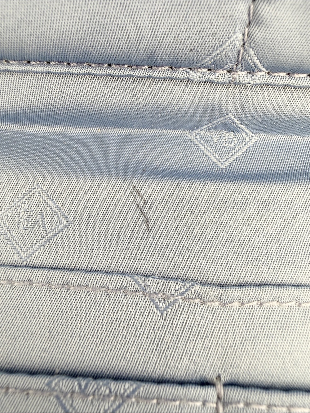 Vera Bradley Light Blue Paisley Zip Wallet - Picture 11 of 13
